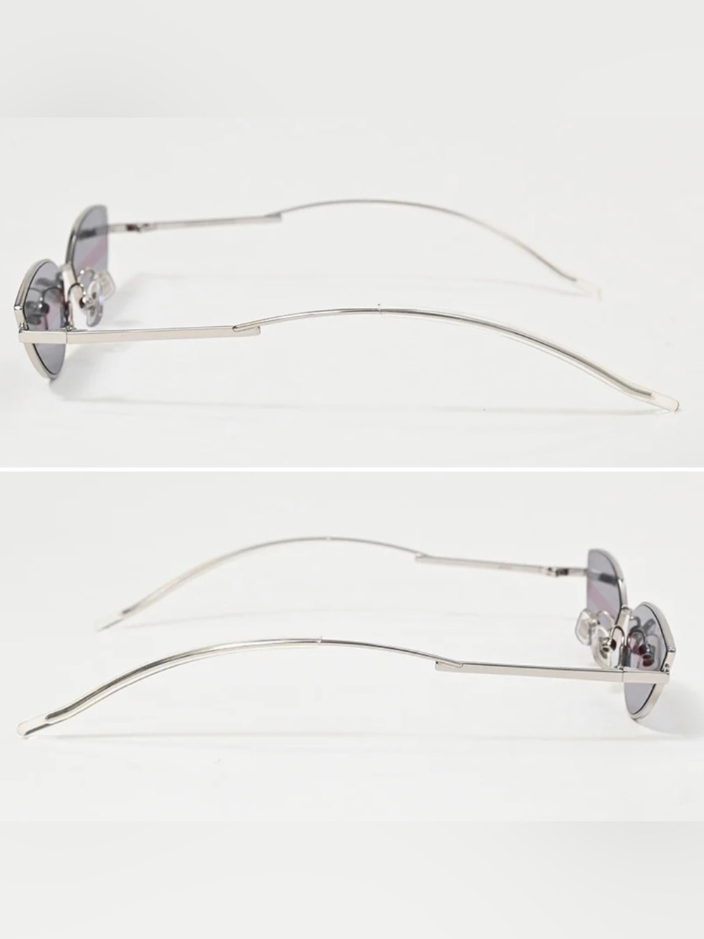 Gentle Monster POXI -02 Silver/Maroon
Slim Cat-eye Mirrored Sunglasses UNISEX - Picture 5 of 12